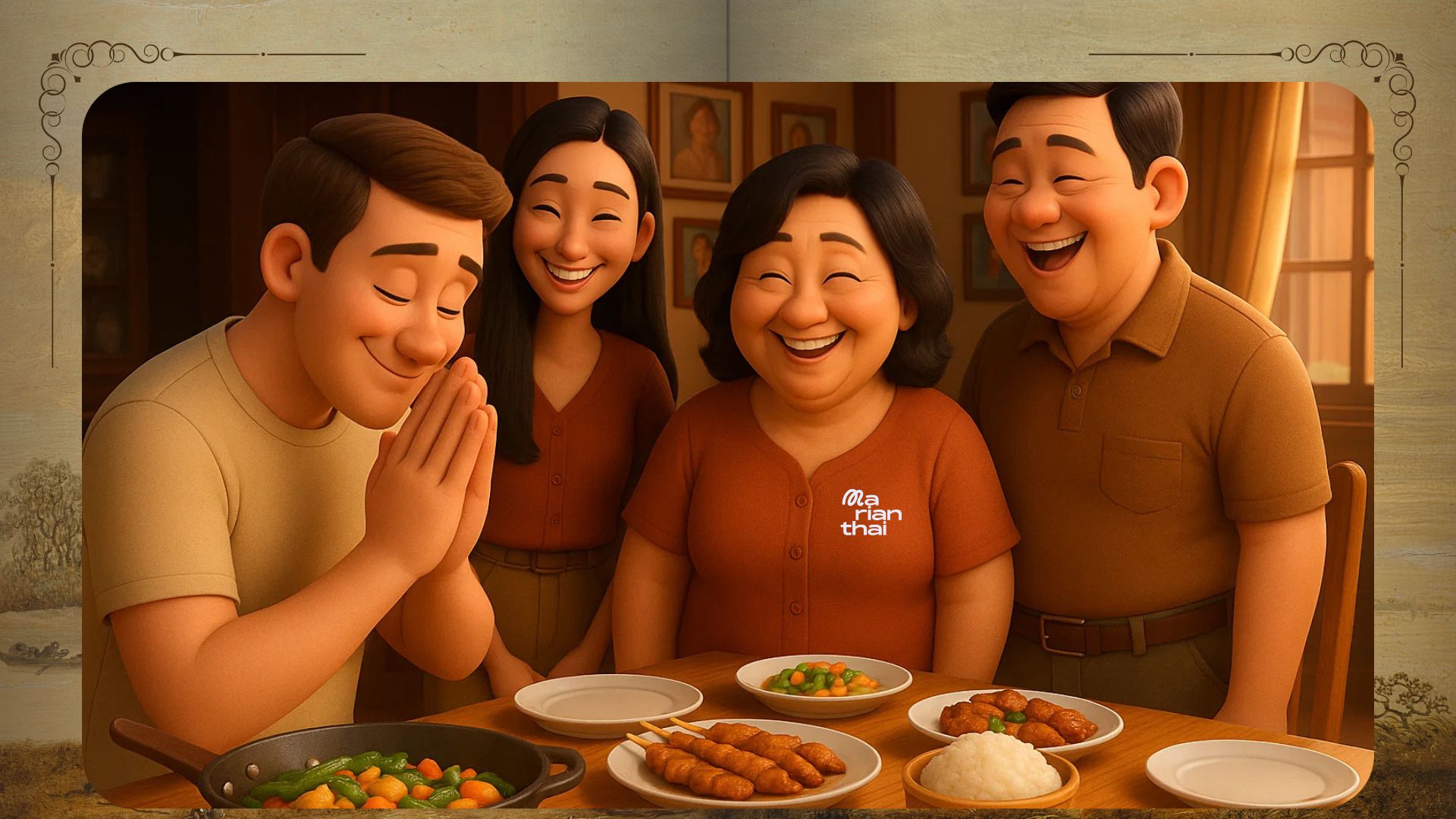 Meeting May's Family